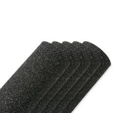 Dway閃亮毛氈紙 小顆粒 5入, 黑色的