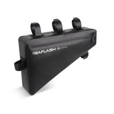 SEAFLASH Kepler三角自行車包, 1個, 黑色的