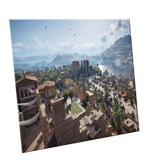 HTTP 裝飾地磚, C2447 埃及底比斯風景, 1個