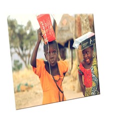 HTTP 裝飾地磚, C2461 奈及利亞村莊的兒童, 1個