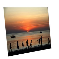 HTTP 裝飾地磚, C2475 尚吉巴海灘上的孩子們, 1個