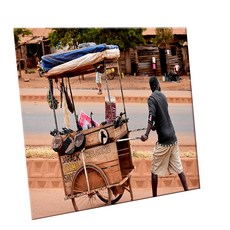 HTTP 裝飾地磚, C2472 坦尚尼亞街頭商人, 1個