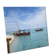 HTTP 裝飾地磚, C2490 坦尚尼亞海上的遊客, 1個