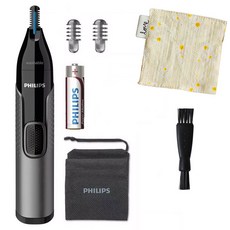 PHILIPS 飛利浦 毛髮修剪器 NT3650 + 清潔刷 + 織物杯墊, 混合顏色