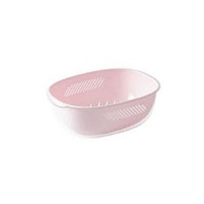 양손컴퍼니 파스텔 야채바구니, 핑크, 1개