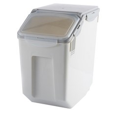 寵物飼料桶 L 8~10kg, 灰色