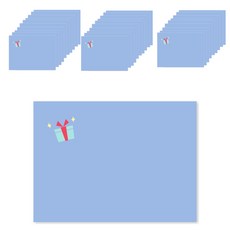可愛動物信封, 閃亮禮物, 100個