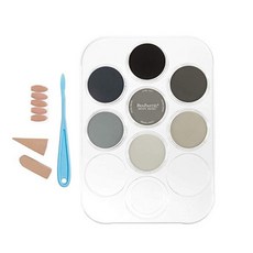 팬파스텔 Kit 9ml 7c 세트 MODELING GREYS GRIME & SOOT, 7색, 1세트