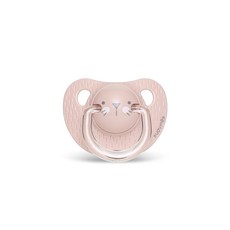 스와비넥스 휘게 침독예방 아나토미컬 실리콘 쪽쪽이, 위스커핑크, 3단계(18개월이상), 1개