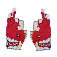 MONCROSS 3-cut 釣魚手套右+左手套組 GC-301R, 混色