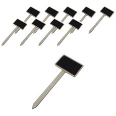 花園裝飾木製名牌 小 10入, 單一顏色