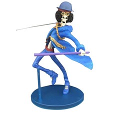 海賊王20週年布魯克公仔 藍色+金色+白色+黑色 BLC A265, 1個