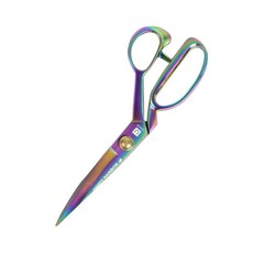 유니크 핸디 재단가위 230mm, 1개, 레인보우