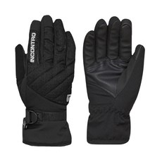 INCONTRO 男款滑雪手套, 黑色