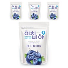 이치비야 프리미엄 동결건조 블루베리 과일칩, 15g, 4개