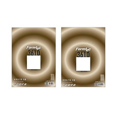 Formtec 分類標示用標籤 LS-3610 100入 + LQ-3610 20入 組, 1套, 8格