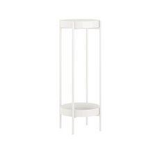 북유럽 디자인 심플 화분 받침대, 화이트, 1개