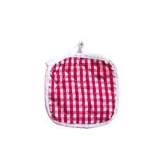 그리드 단열 및 화상 방지 플레이트 매트, 레드, 1개