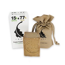 Fadel Fadel Sons 阿勒頗手工橄欖皂，適合混合性皮膚, 210g, 1個