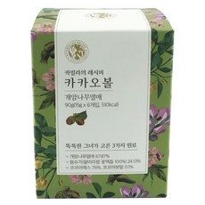 Cacaofamily 榛果可可球 6入, 90克, 1個