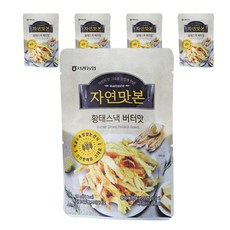 자연다움 자연맛본 황태스낵 버터맛, 20g, 5개