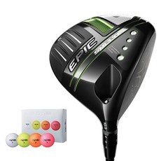 캘러웨이 남성용 EPIC SPEED 에픽 스피드 드라이버 DIAMANA BLK GRN 50 + 골프볼, R, 10.5도