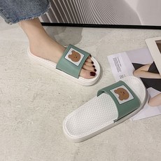 여성용 곰돌이 슬리퍼