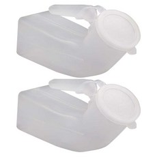 男用透明尿壺, 單色, 2個