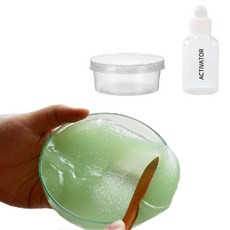 PaletteSlime 水果果肉 青葡萄雪酪 液體怪物 200ml 套組, 淺綠色, 1個