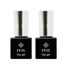IVIt 美甲霧面上層膠 5ml, 單色, 2個