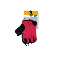 SERFAS 自行車入門短指手套, 紅色