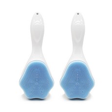 Popminds 可愛潔面臉部刷, 藍色, 2個, 1入