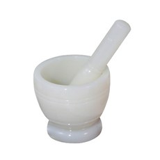 El Living小迷你蒜臼 白色, 1套