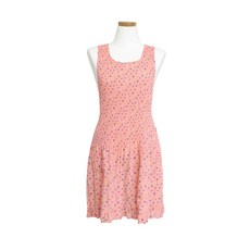 wooree&deco 雪紡百褶圍裙, 橘色, 1個