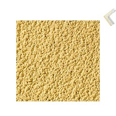 마야링 제품 촬영 벽시멘트 재질 PVC 패널 미니 스튜디오 양면 배경지 노랑 60 x 60 cm + 고정클립, 1세트