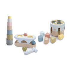 dantoy 迷你圖形配對+敲擊遊戲組, 混合顏色, 1個