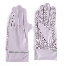 하베스티벌 여성용 자외선 차단 자전거 장갑, 보라, 1개