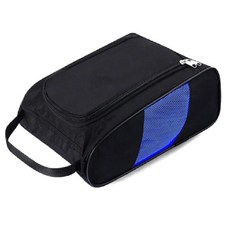 透氣高爾夫球鞋收納包, 藍色