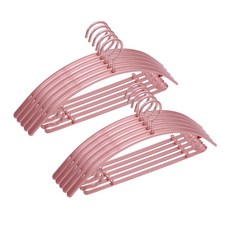 Home Carong高強度輕量高級鋁製衣架 高級型, 粉色的, 10個