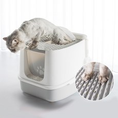 Blue Square View Sonic貓咪廁所 CT-C26, 灰色