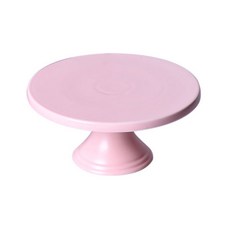 하리코 M도자기 케이크 스텐드, 핑크, 1개