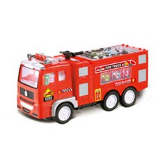 Pop'n消防車操作玩具, 紅色的