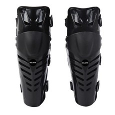 프리미엄 오토바이 라이딩 무릎보호대, 블랙, 2개