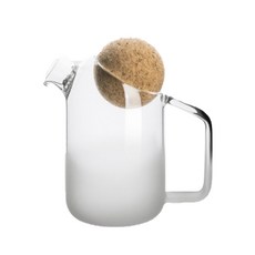 모모 코르크 마개 빈티지 유리 주전자 M, 혼합색상, 450ml, 1개