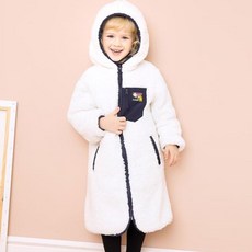 AndiApple 兒童新款 Sherlock Belboa 抓絨長款大衣