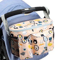 嬰兒推車收納袋, 動物園款, 1入