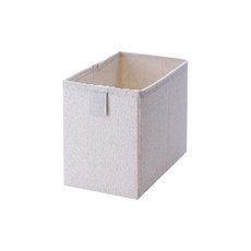 Ranifit布質衣物收納箱 小型, 白色的, 1個