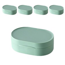 ARTBENI 便攜式肥皂盒, 薄荷, 5個