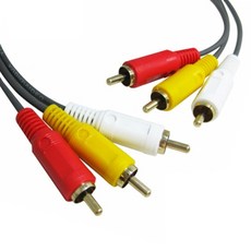 Lanstar RCA 電纜 3RCA M, 1個, 20m