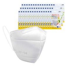 NEO medical 鳥嘴型防塵口罩 KF94 S號, 白色, 1片, 50片